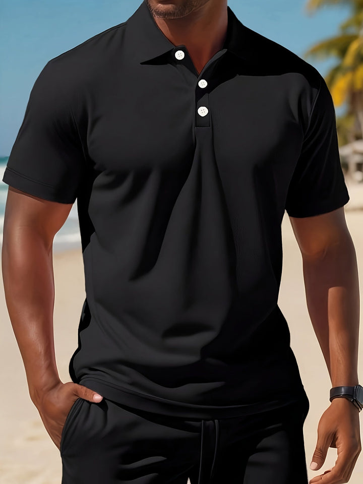 Casual 2-Piece Summer Set Polo & Shorts