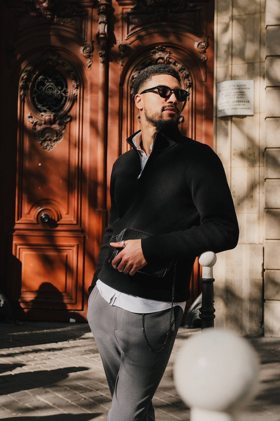 Armada Half Zip - Black