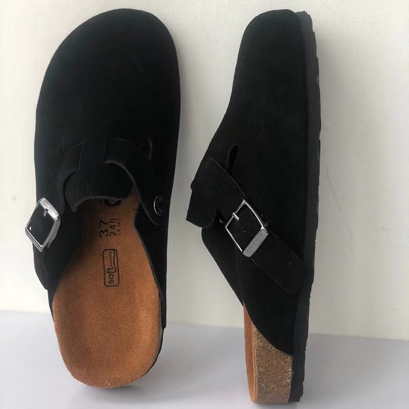 Premium Leather Unisex Sandals Slippers