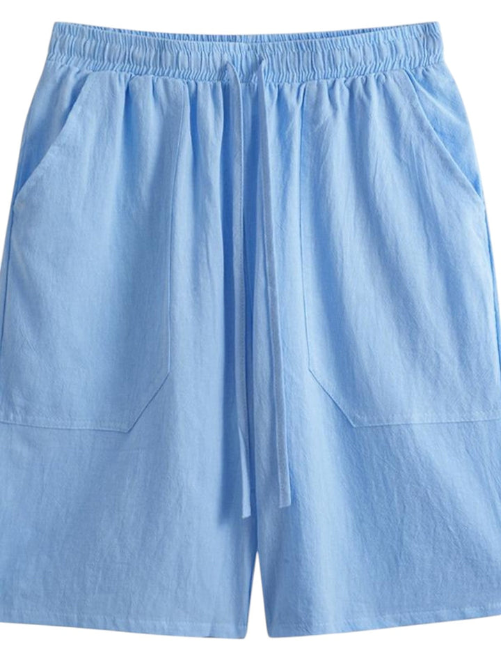 George - Short Linen Pants for Men