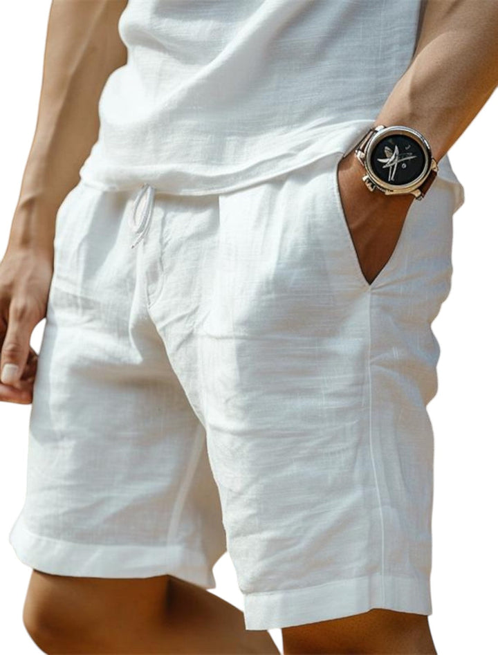 George - Short Linen Pants for Men